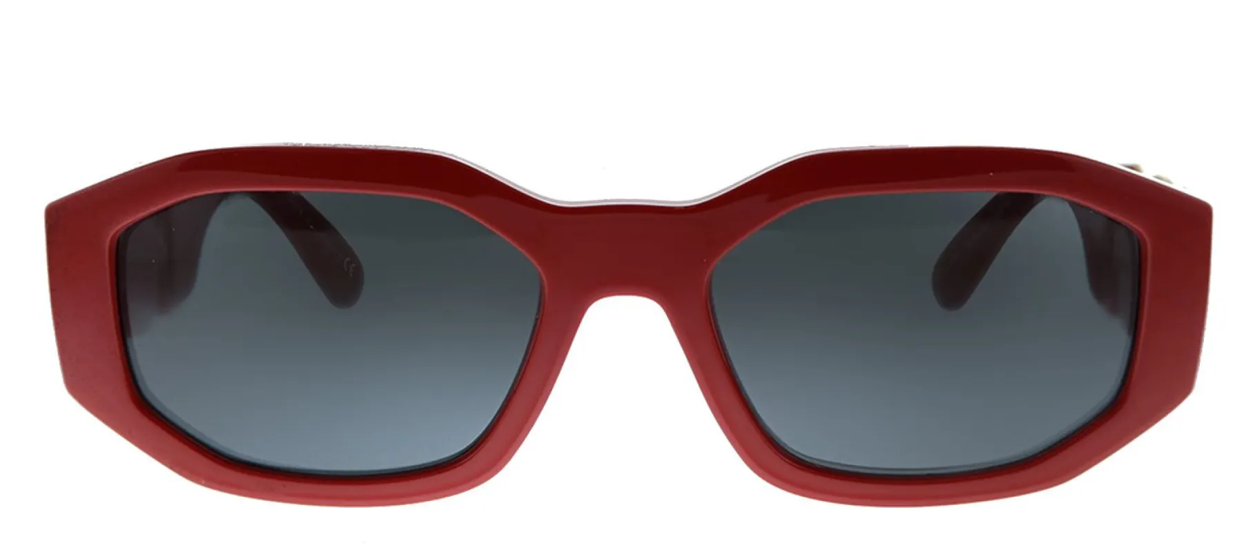 Versace VE 4361 533087 Geometric Plastic Red Sunglasses with Grey Lens sold by Gaffos