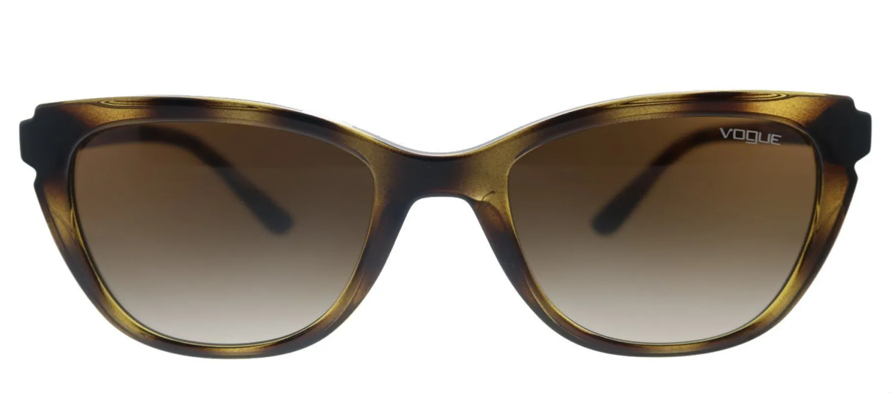Vogue Eyewear VO 5293S W65613 Cat-Eye Plastic Havana Sunglasses with Brown Gradient Lens sold by Gaffos