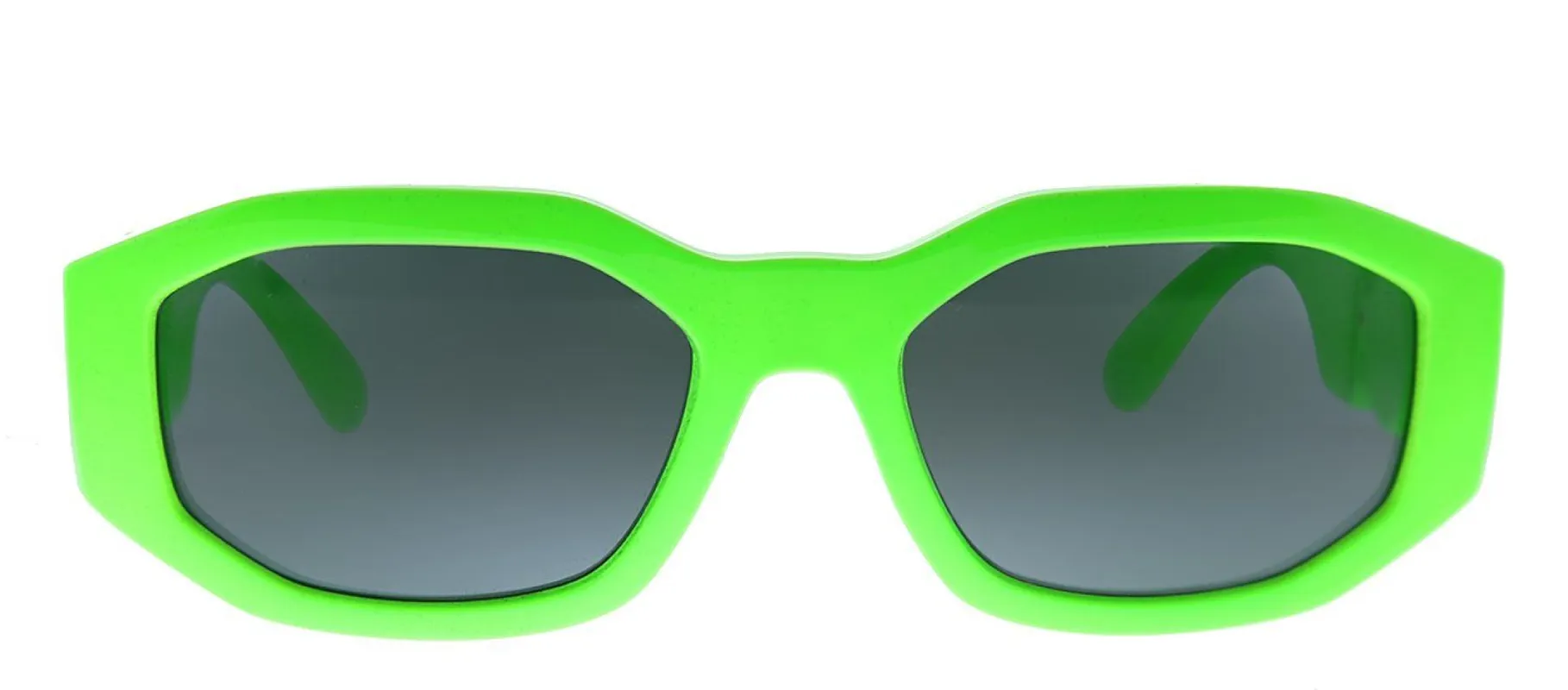 Versace VE 4361 531987 Geometric Plastic Green Sunglasses with Grey Lens sold by Gaffos