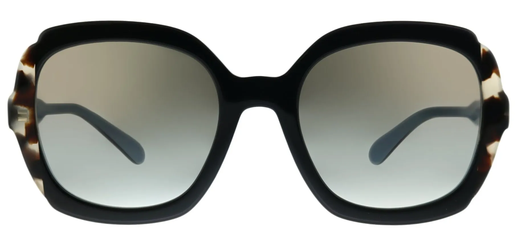 Prada Heritage PR 16US KHR0A7 Square Plastic Black Sunglasses with Grey Gradient Lens sold by Gaffos