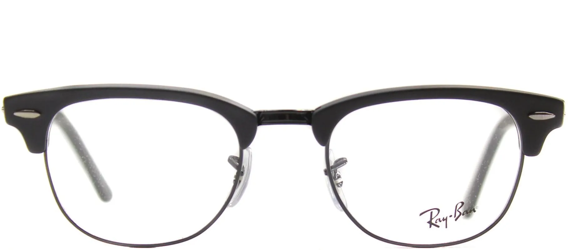 Ray-Ban RX 5154 2077 Clubmaster Plastic Black Eyeglasses with Demo Lens sold by Gaffos