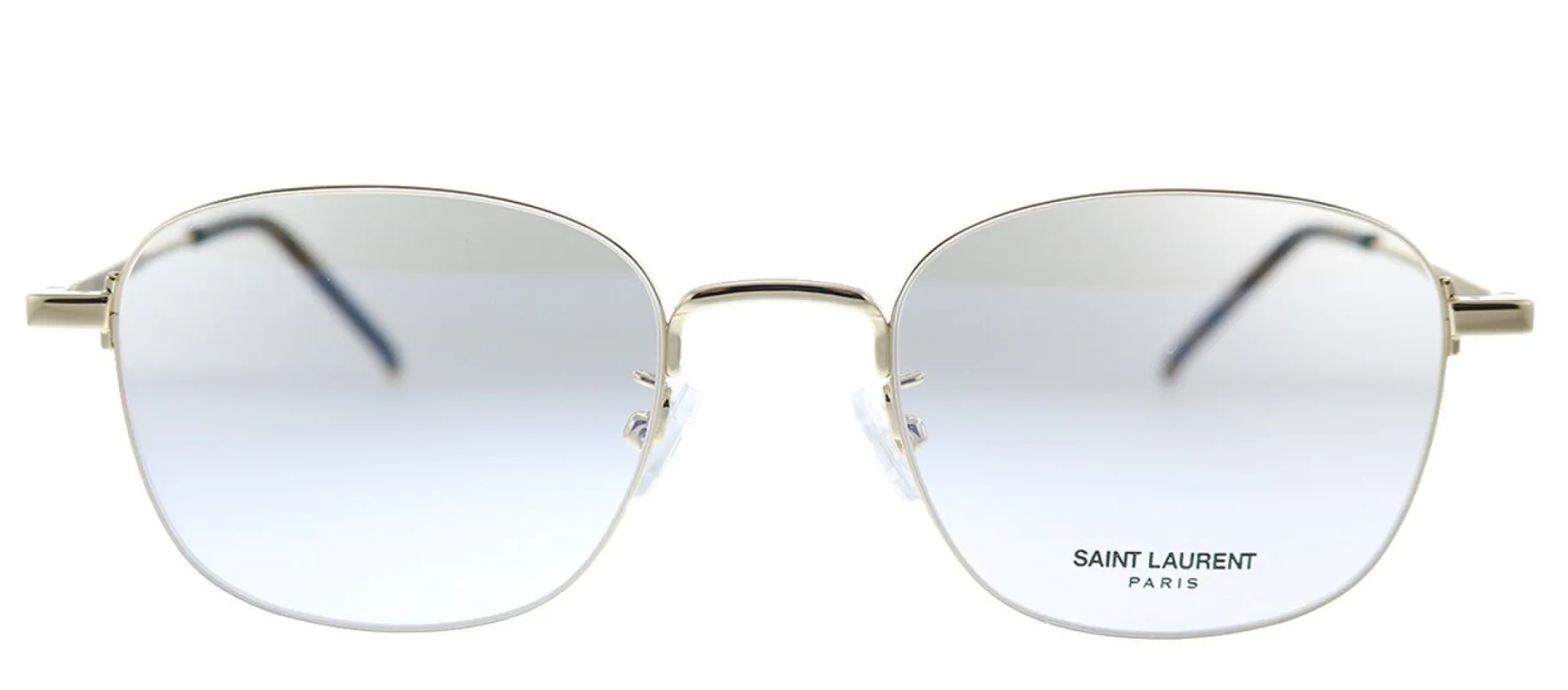 Saint Laurent WIRE SL 395/K 003 Round Metal Gold Eyeglasses with Demo Lens sold by Gaffos