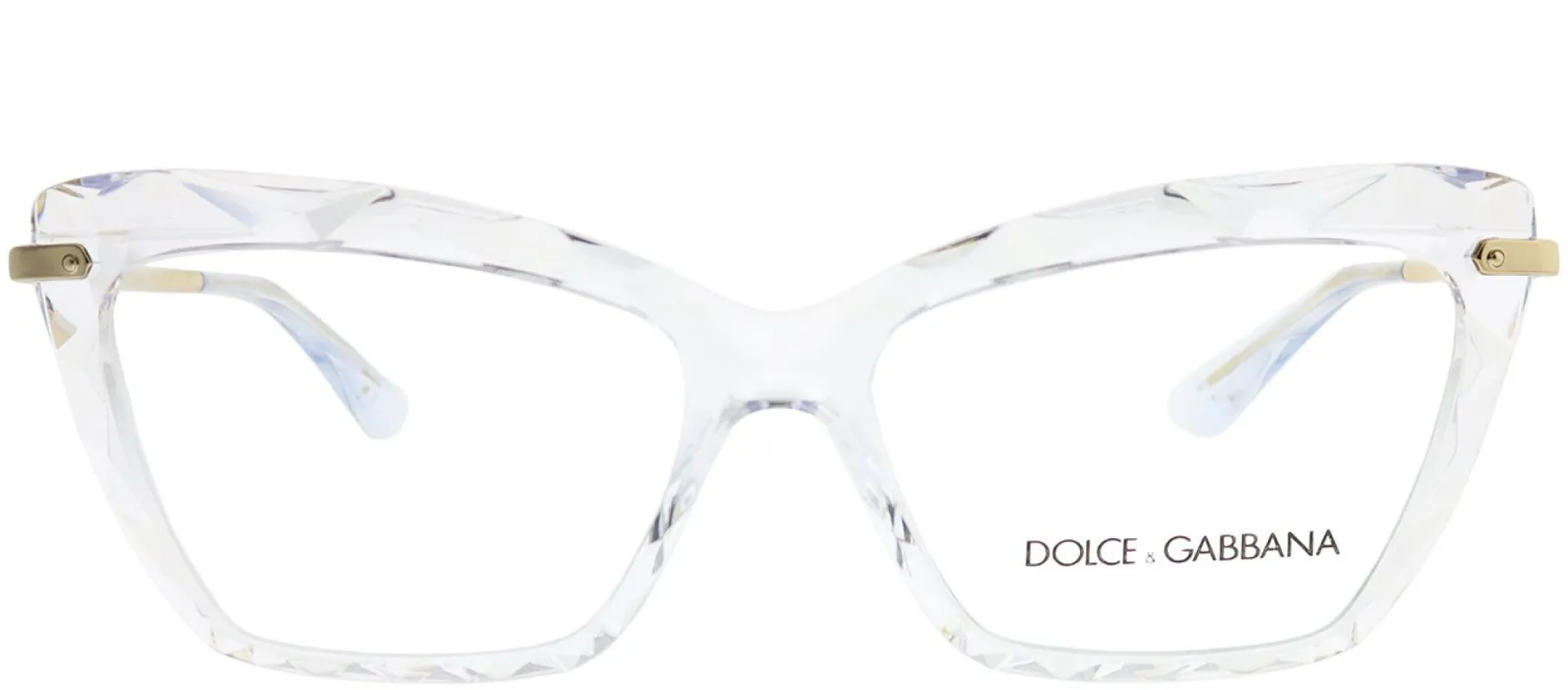 Dolce & Gabbana DG 5025 3133 Cat-Eye Plastic Clear Eyeglasses with Demo Lens sold by Gaffos