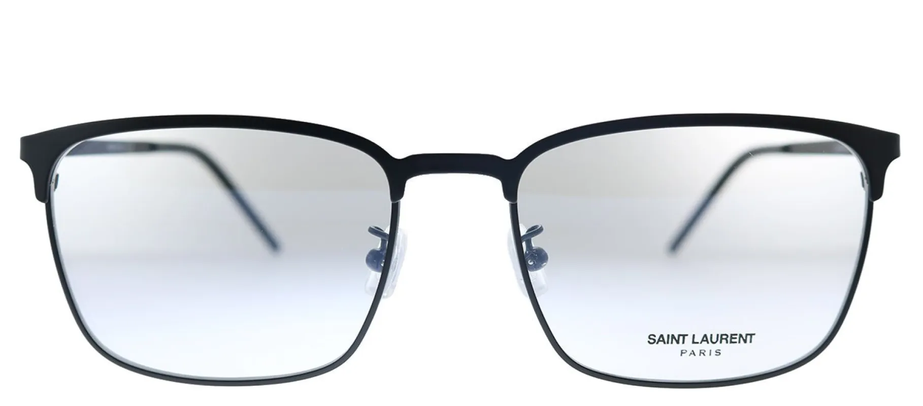 Saint Laurent SLIM SL 378/F 002 Rectangle Metal Black Eyeglasses with Demo Lens sold by Gaffos