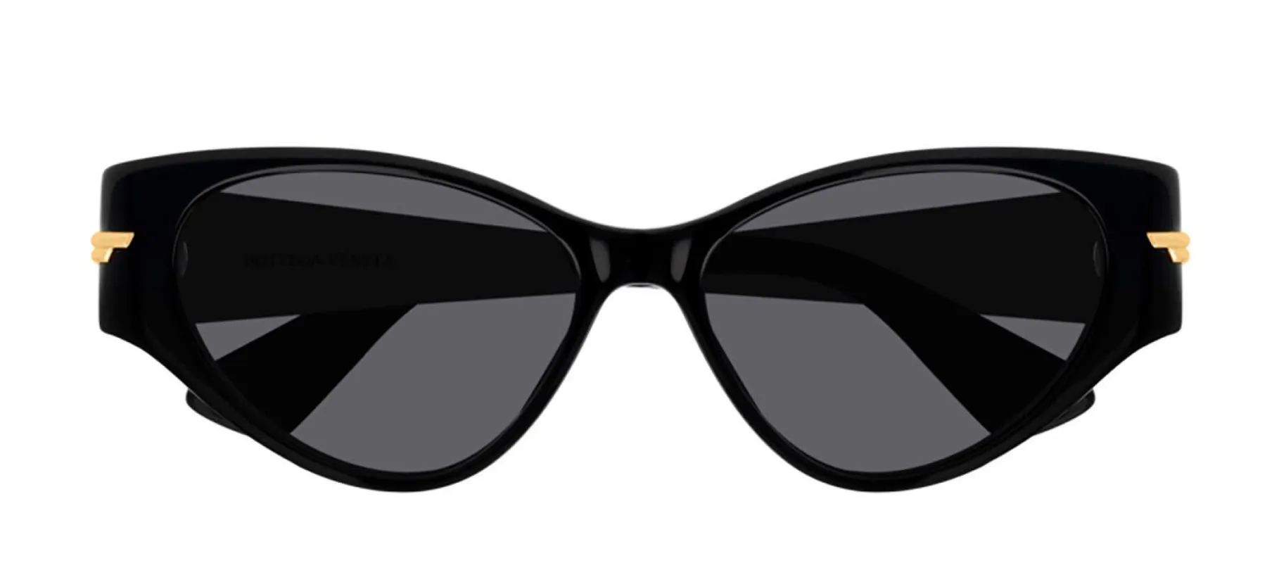 Bottega Veneta BV 1002S 001 Cat-Eye Acetate Black Sunglasses with Grey Lens sold by Gaffos