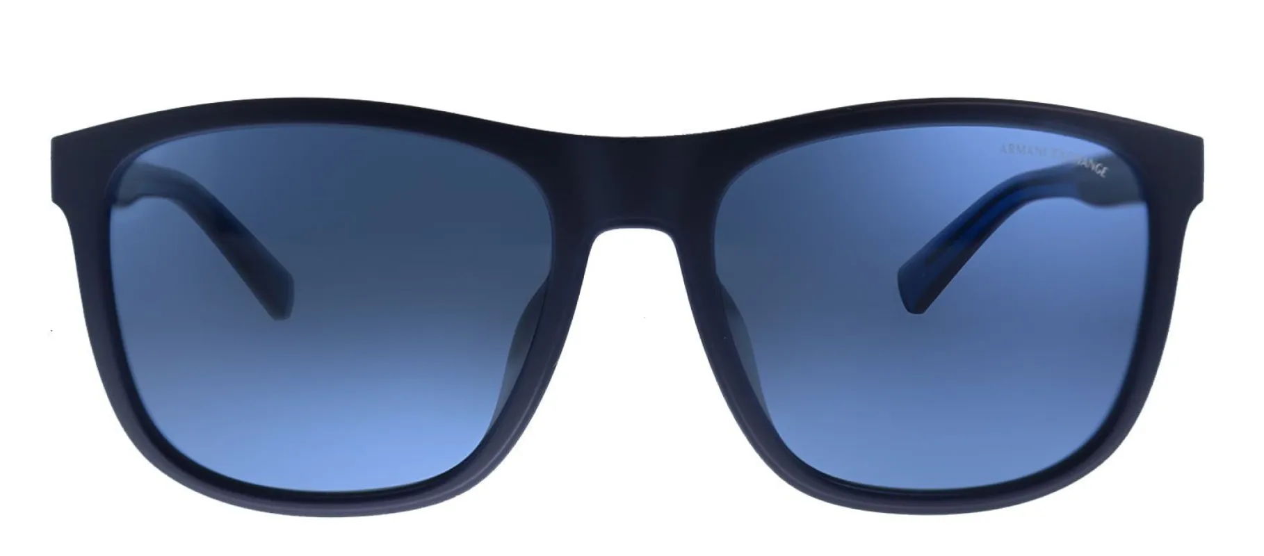 Armani Exchange AX 4049SF 818380 Square Plastic Blue Sunglasses with Blue Lens sold by Gaffos