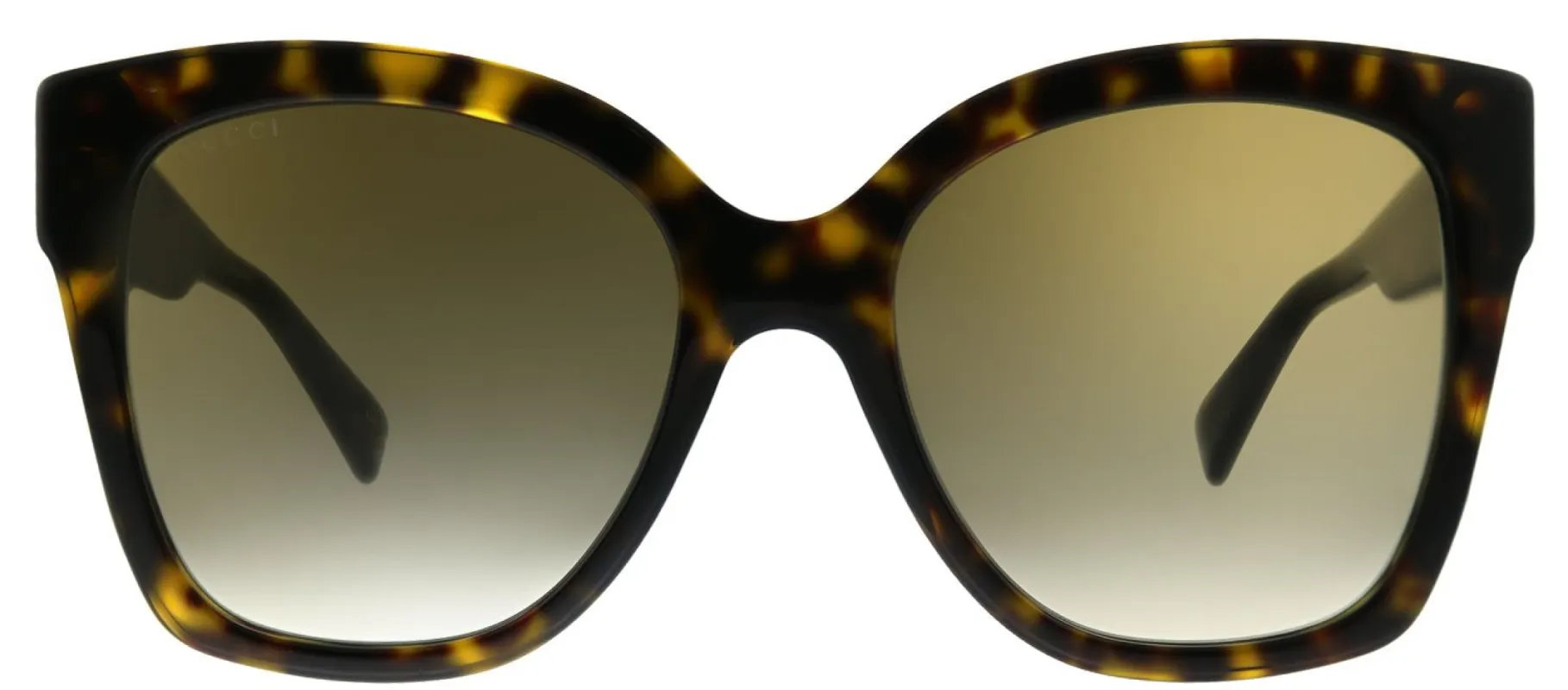 Gucci GG 0459S 002 Square Acetate Tortoise/ Havana Sunglasses with Brown Gradient Lens sold by Gaffos