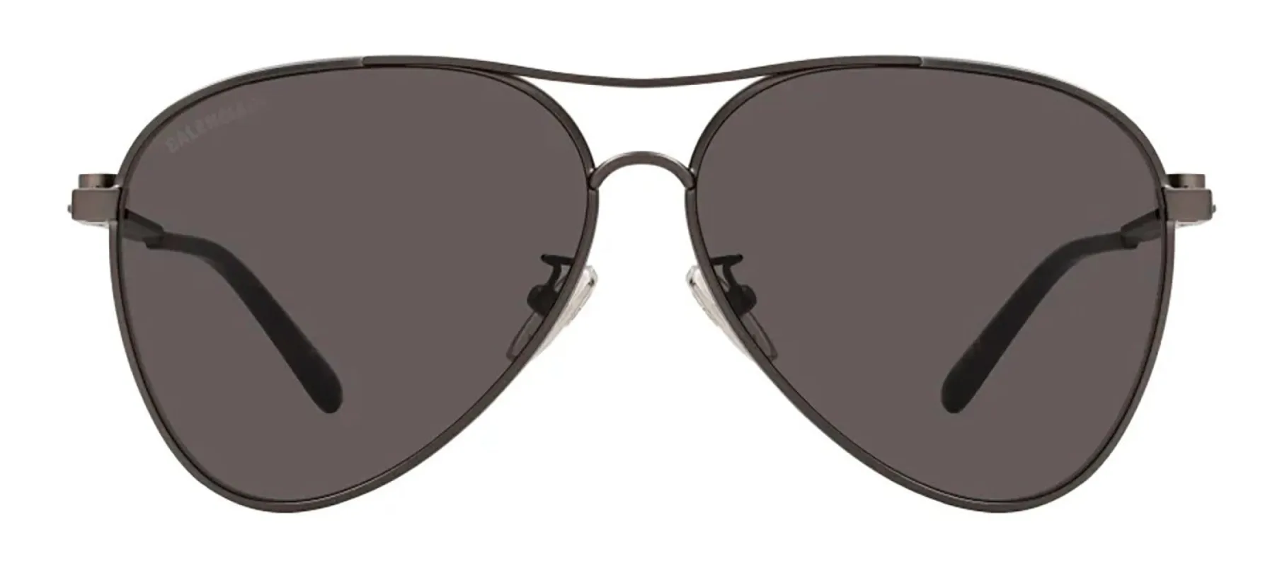 Balenciaga BB 0167S Aviator Metal Grey Sunglasses with Grey Lens sold by Gaffos