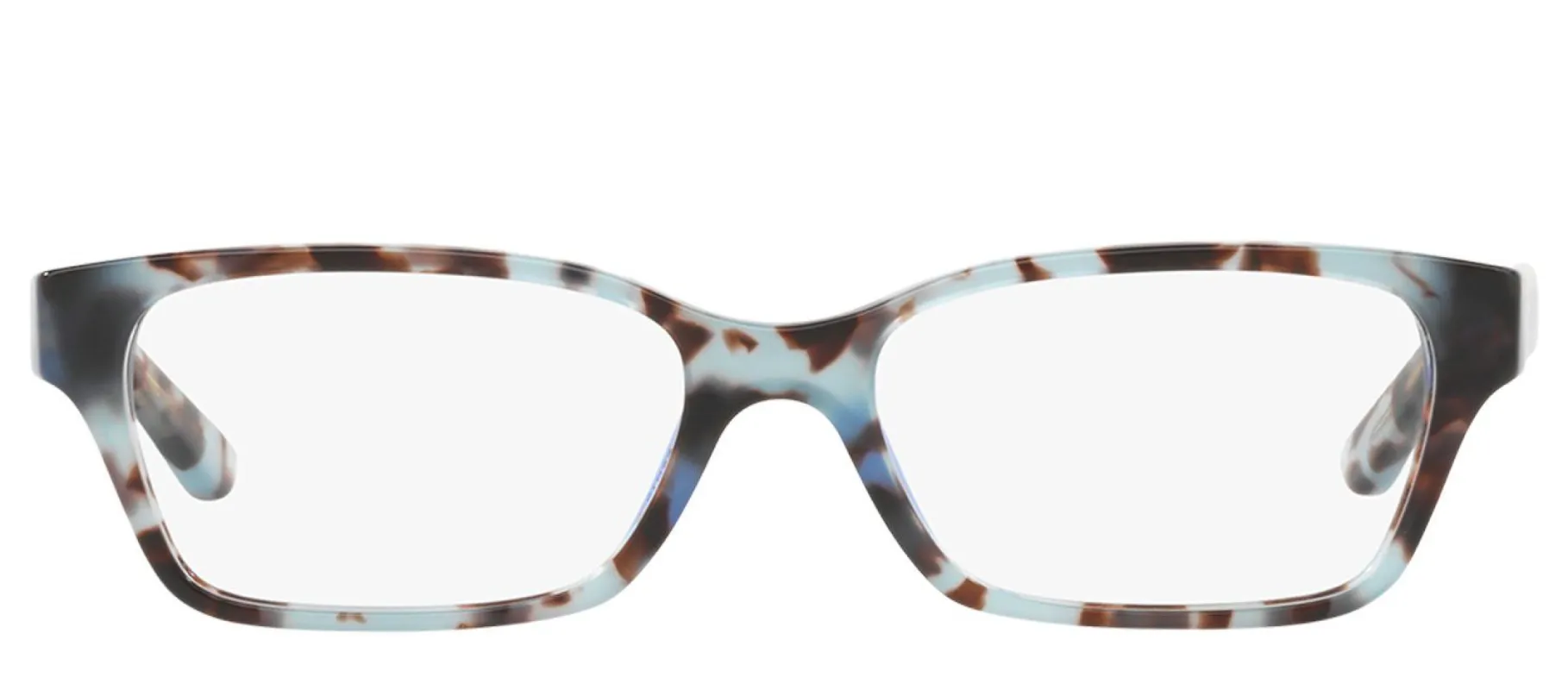 Tory Burch TY 2080 1692 Rectangle Plastic Havana Eyeglasses with Demo Lens made by Gaffos