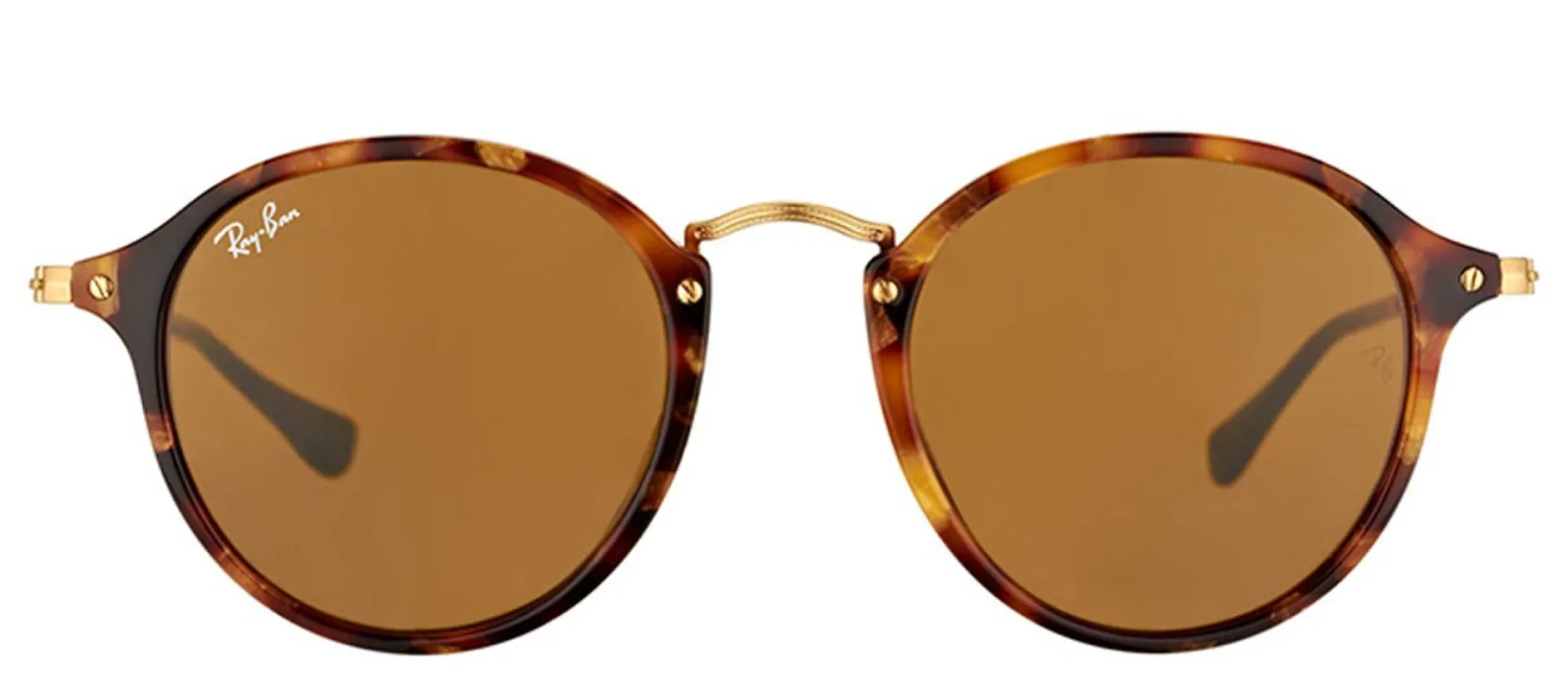 Ray-Ban RB 2447 1160 Round Plastic Tortoise/ Havana Sunglasses with Brown Lens sold by Gaffos