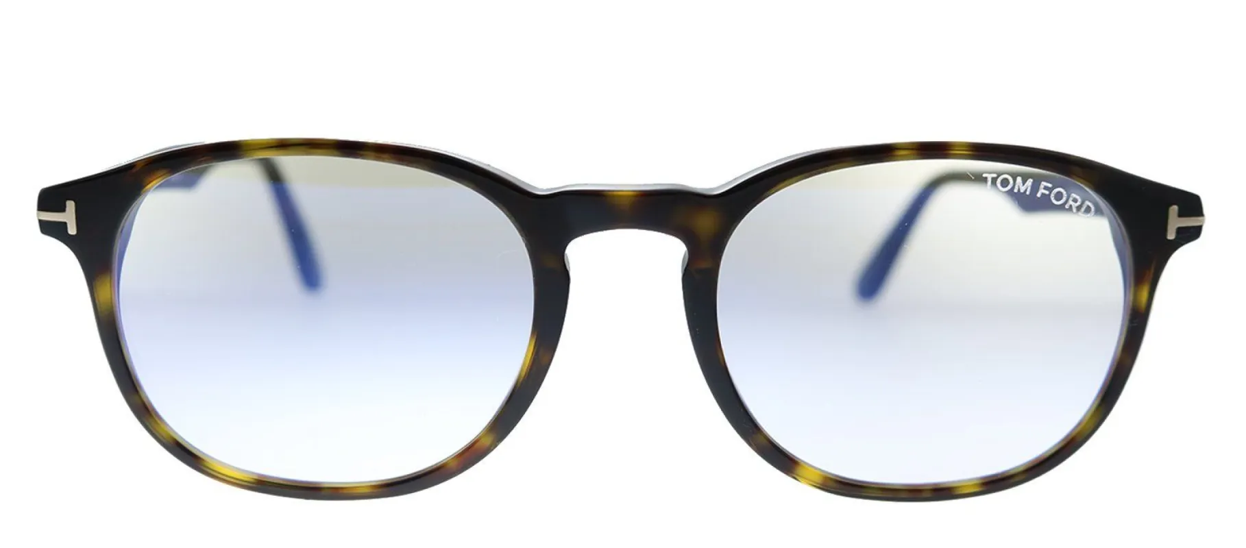 Tom Ford FT 5680-B 052 Round Plastic Dark Havana Eyeglasses with Demo Lens sold by Gaffos