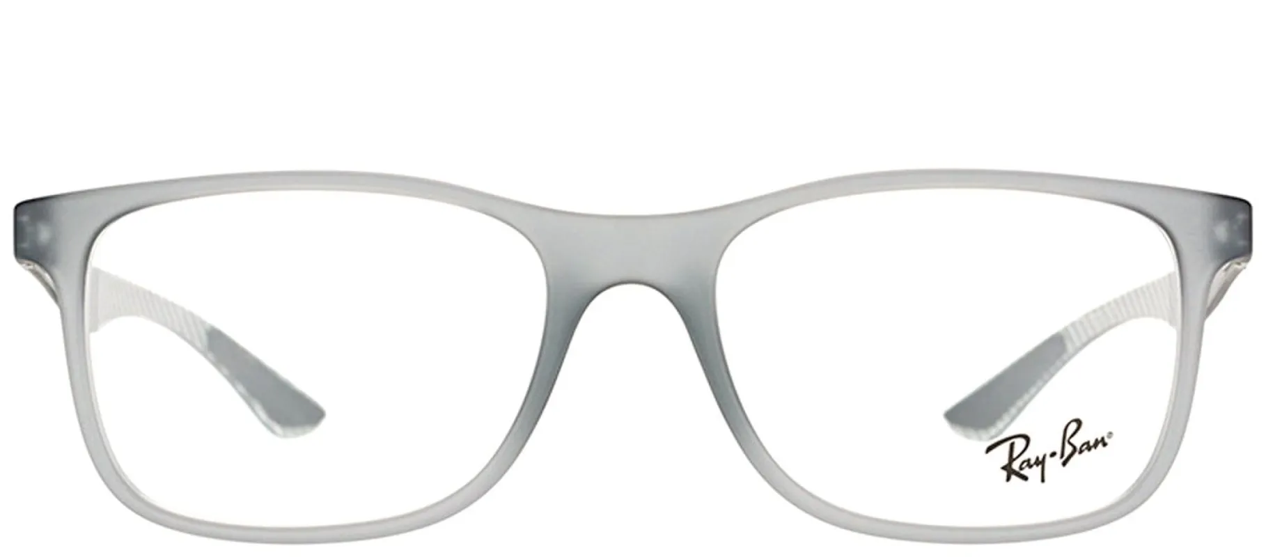 Ray-Ban RX 8903 5244 Square Plastic Grey Eyeglasses with Demo Lens sold by Gaffos