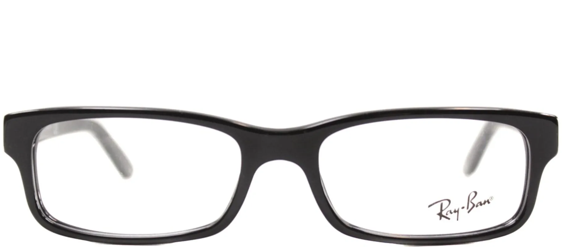Ray-Ban RX 5187 2000 Rectangle Plastic Black Eyeglasses with Demo Lens sold by Gaffos