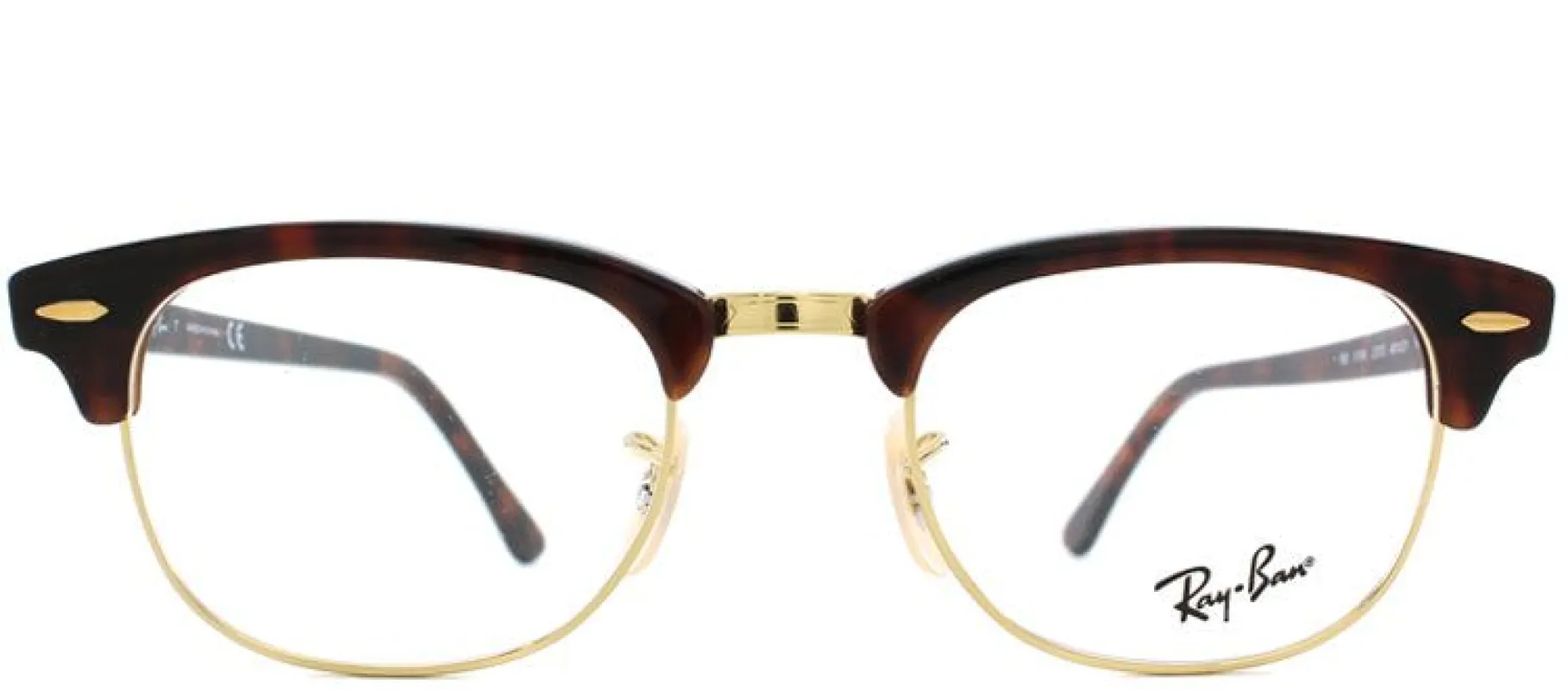 Ray-Ban RX 5154 2372 Clubmaster Plastic Tortoise/ Havana Eyeglasses with Demo Lens sold by Gaffos