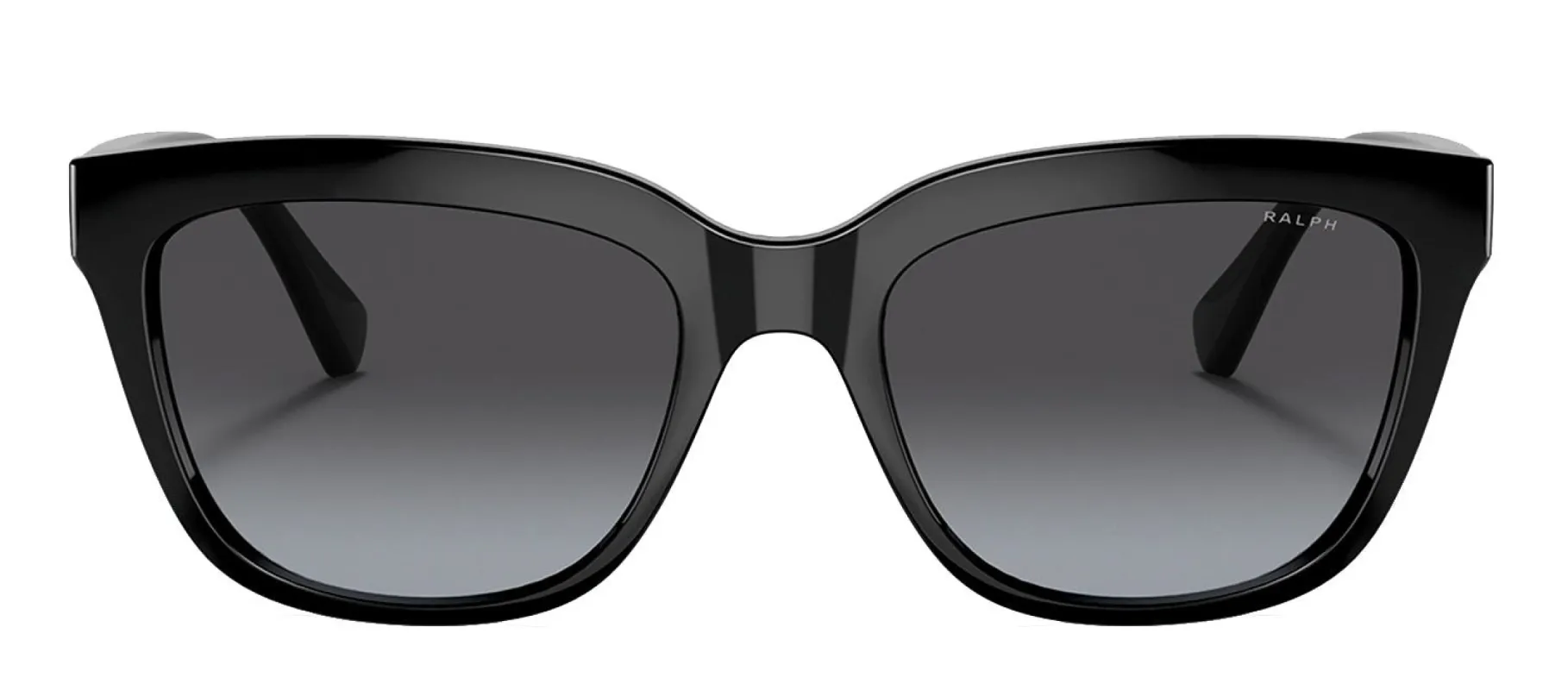 Ralph Lauren RA 5261 50018G Square Plastic Black Sunglasses with Grey Gradient Lens sold by Gaffos