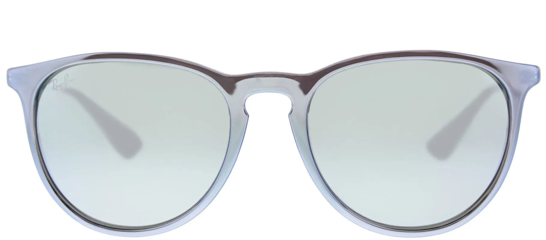 Ray-Ban Erika RB 4171 631930 Oval Plastic Grey Sunglasses with Silver Mirror Lens sold by Gaffos