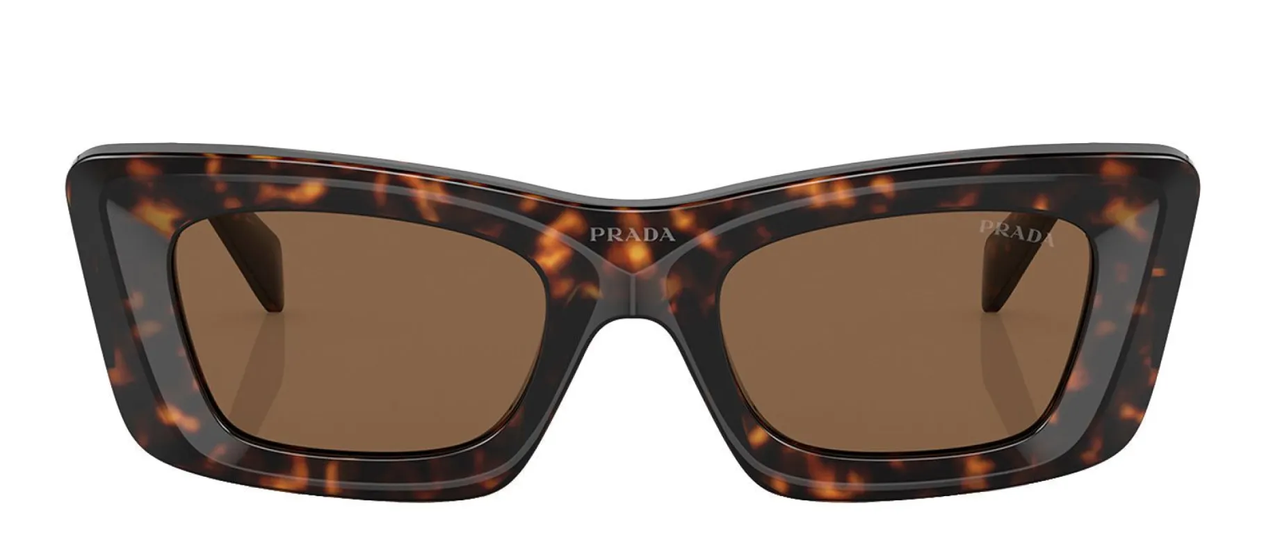 Prada PR 13ZS 2AU06B Cat-Eye Plastic Tortoise Sunglasses with Brown Lens sold by Gaffos