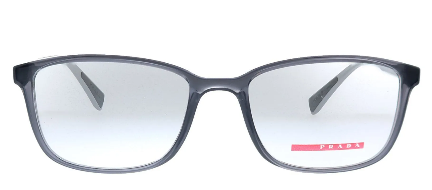 Prada Linea Rossa Lifestyle PS 04IV 01D1O1 Rectangle Plastic Grey Eyeglasses with Demo Lens sold by Gaffos