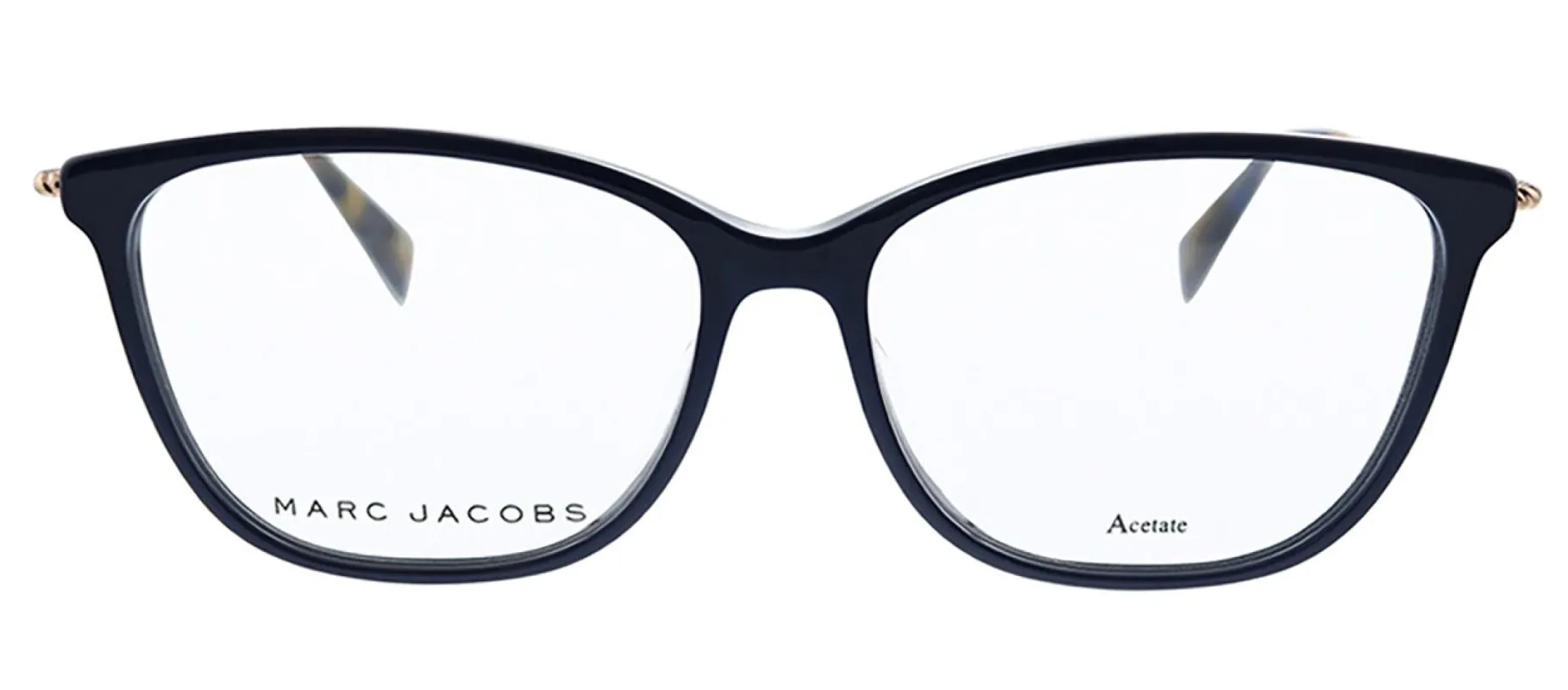 Marc Jacobs Marc 258 6RL Square Plastic Pearl Blue Eyeglasses with Logo Stamped Demo Lenses sold by Gaffos
