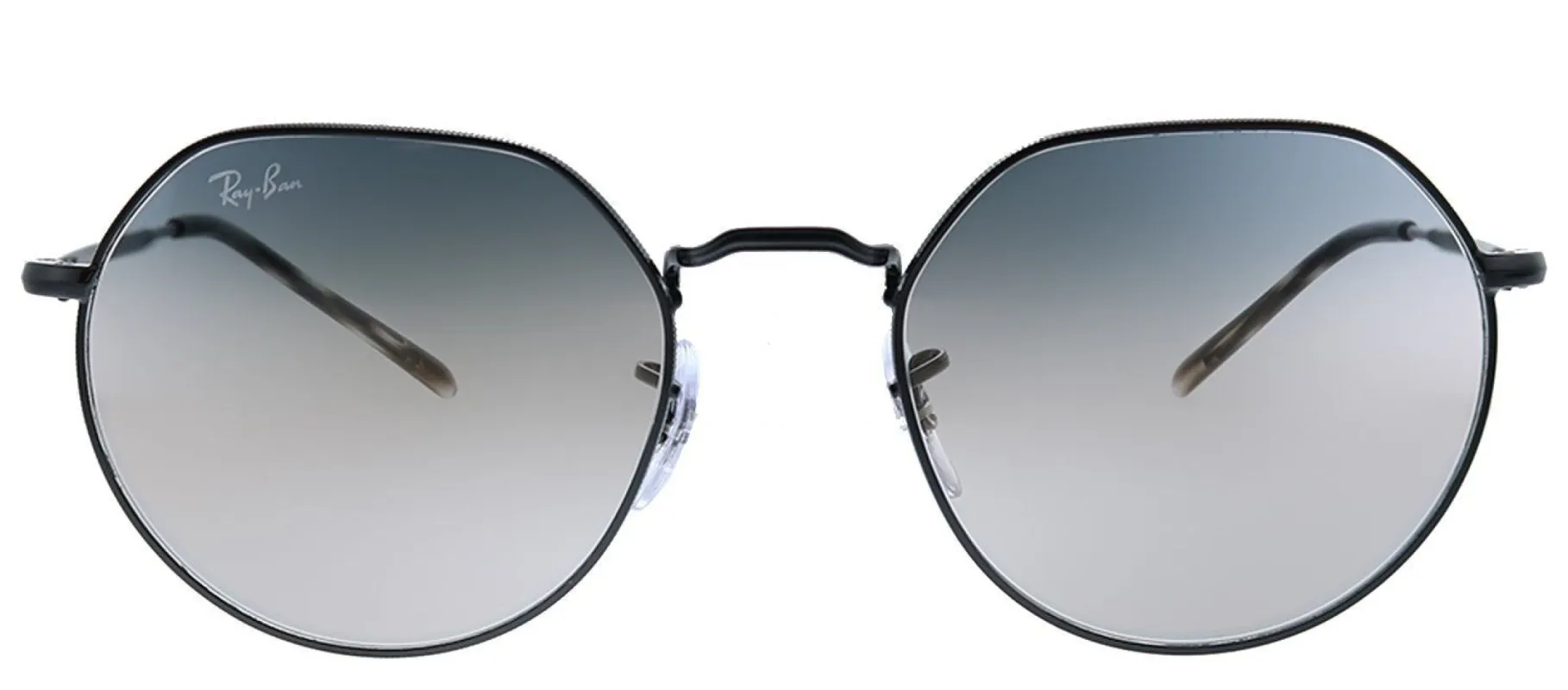 Ray-Ban Jack RB 3565 002/GE Geometric Metal Black Sunglasses with Pink Gradient Lens sold by Gaffos