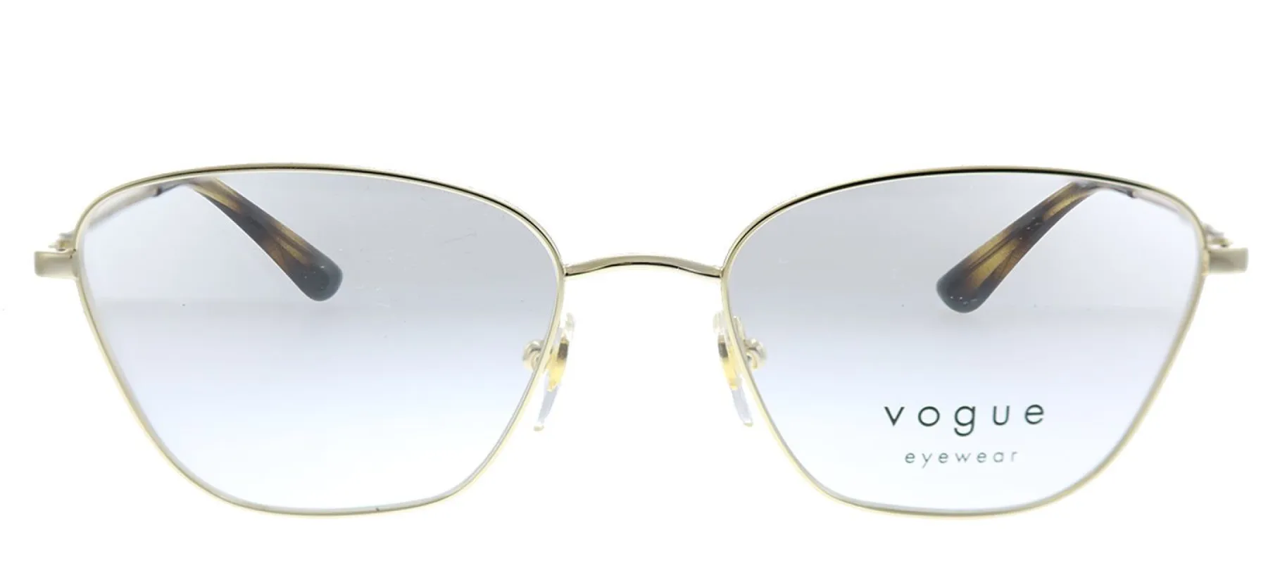 Vogue Eyewear VO 4163 848 Square Metal Gold Eyeglasses with Demo Lens sold by Gaffos