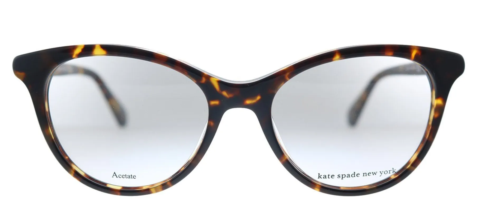 Kate Spade KS Caelin 086 49mm Cat-Eye Plastic Dark Havana Eyeglasses with Demo Lens sold by Gaffos