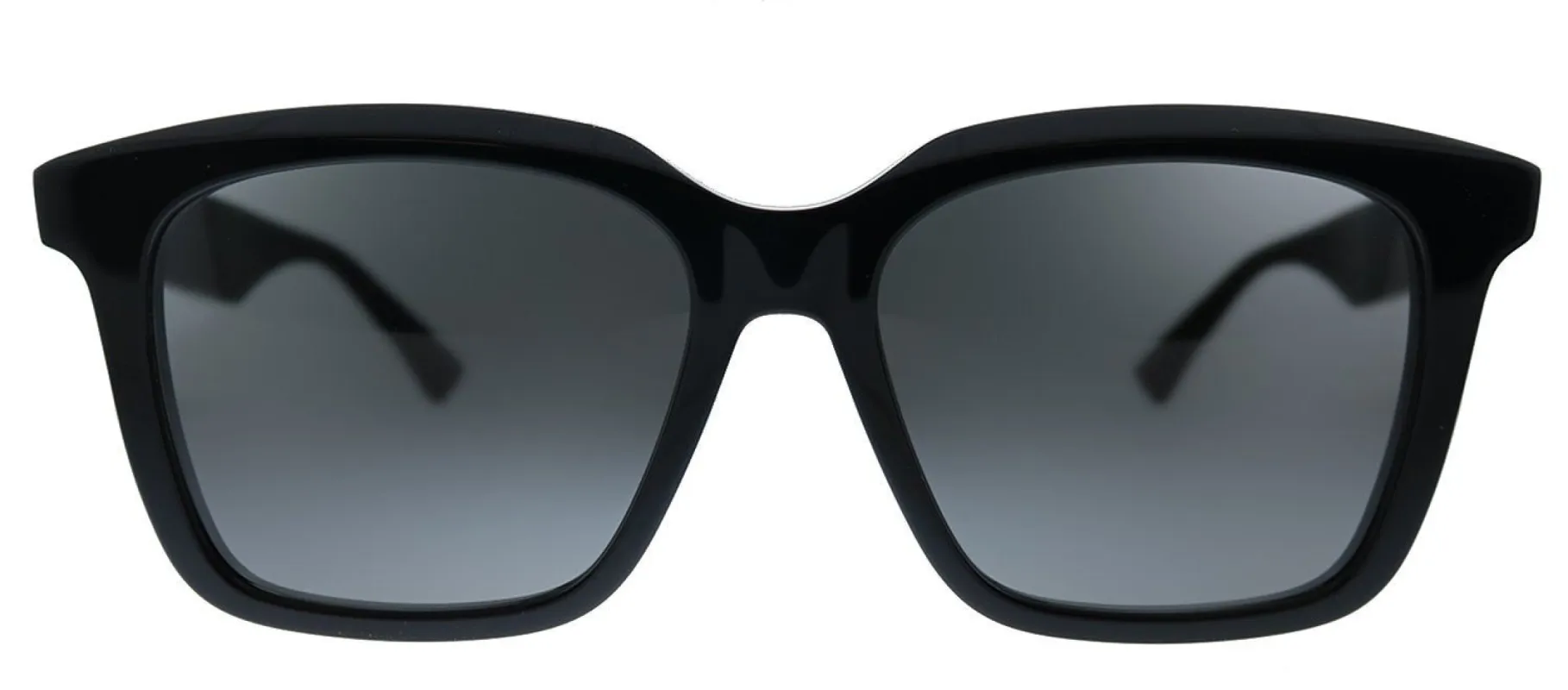 Bottega Veneta BV 1094SA 001 Square Acetate Black Sunglasses with Grey Lens sold by Gaffos