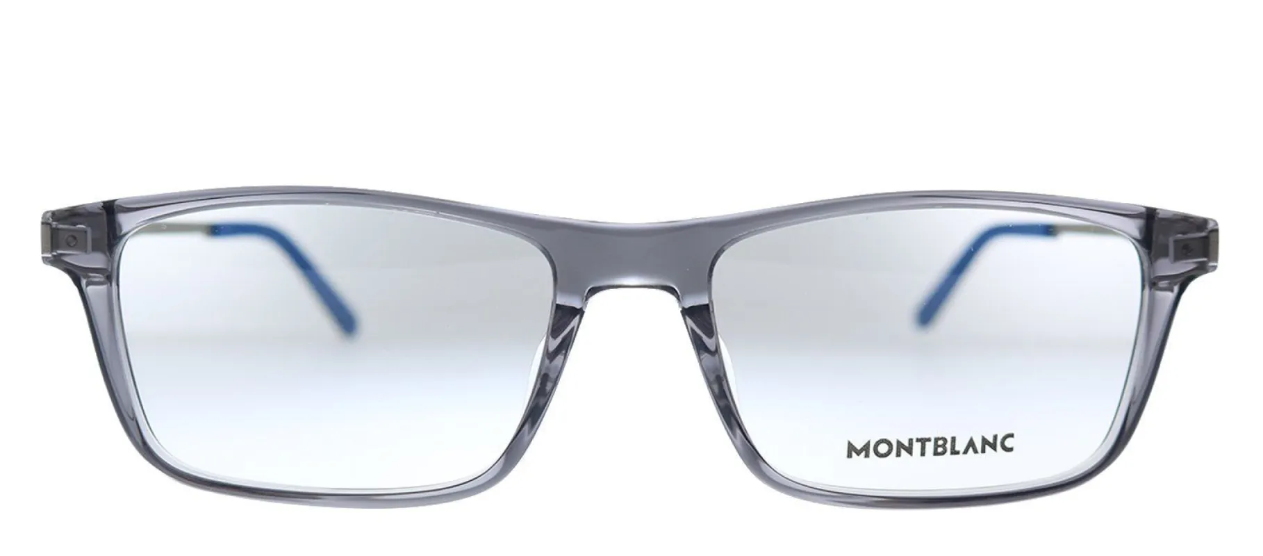 Montblanc MB 0120O 004 Rectangle Acetate Silver Eyeglasses with Demo Lens sold by Gaffos