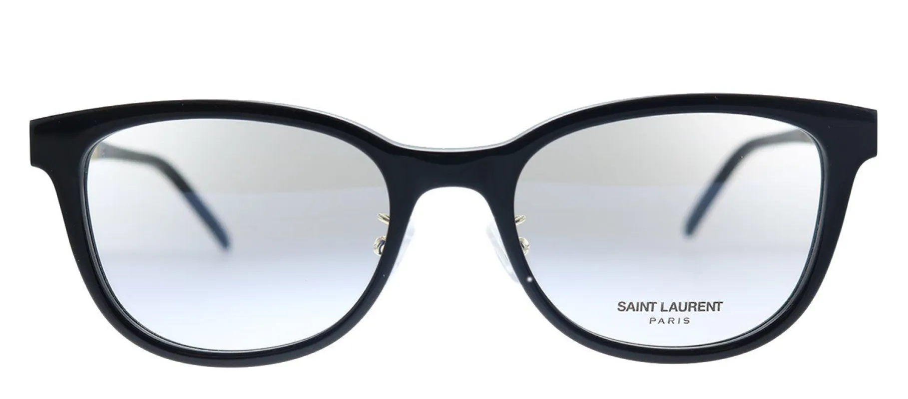 Saint Laurent SL M76/J 002 Rectangle Acetate Black Eyeglasses with Demo Lens sold by Gaffos
