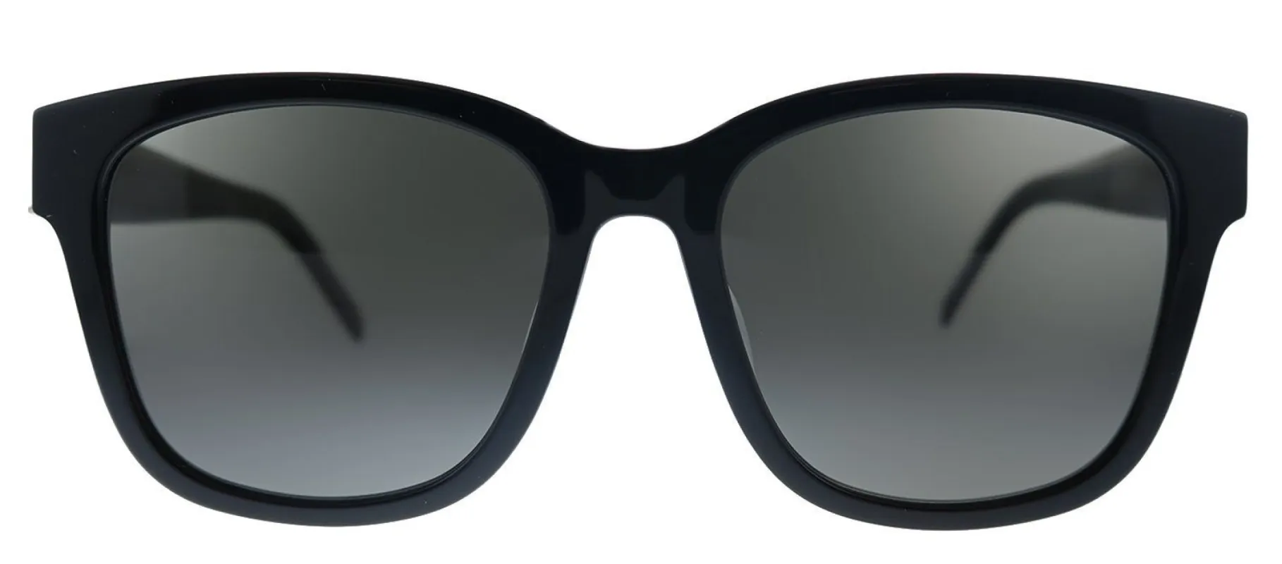 Saint Laurent SL M68/F 003 Square Acetate Beige Sunglasses with Silver Mirror Lens sold by Gaffos