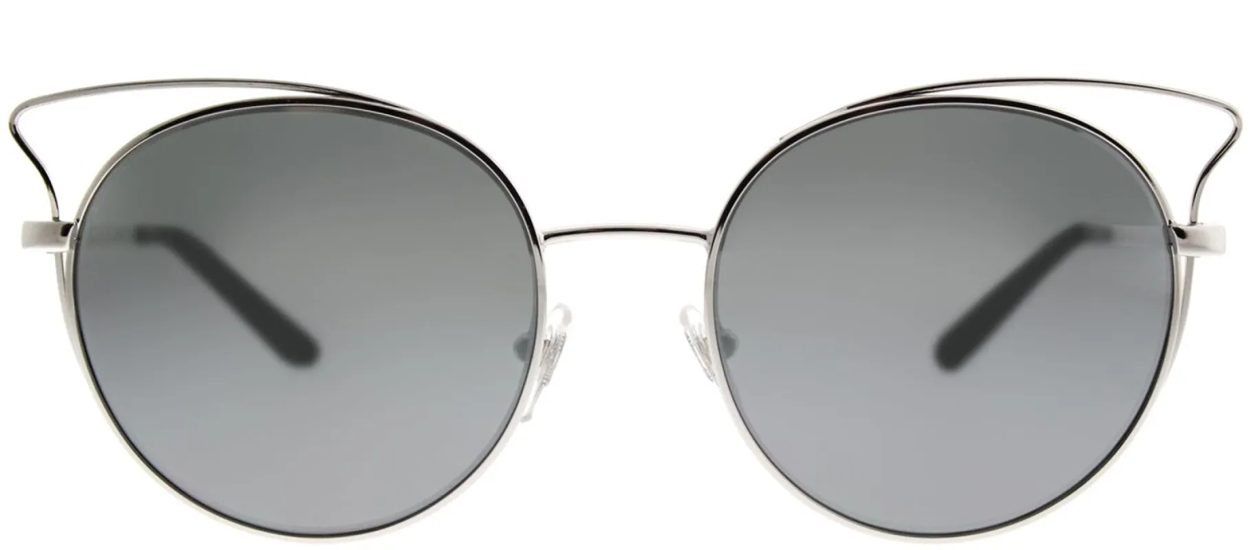 Vogue VO 4048S 323/6G Cat-Eye Metal Silver Sunglasses with Silver Mirror Lens sold by Gaffos