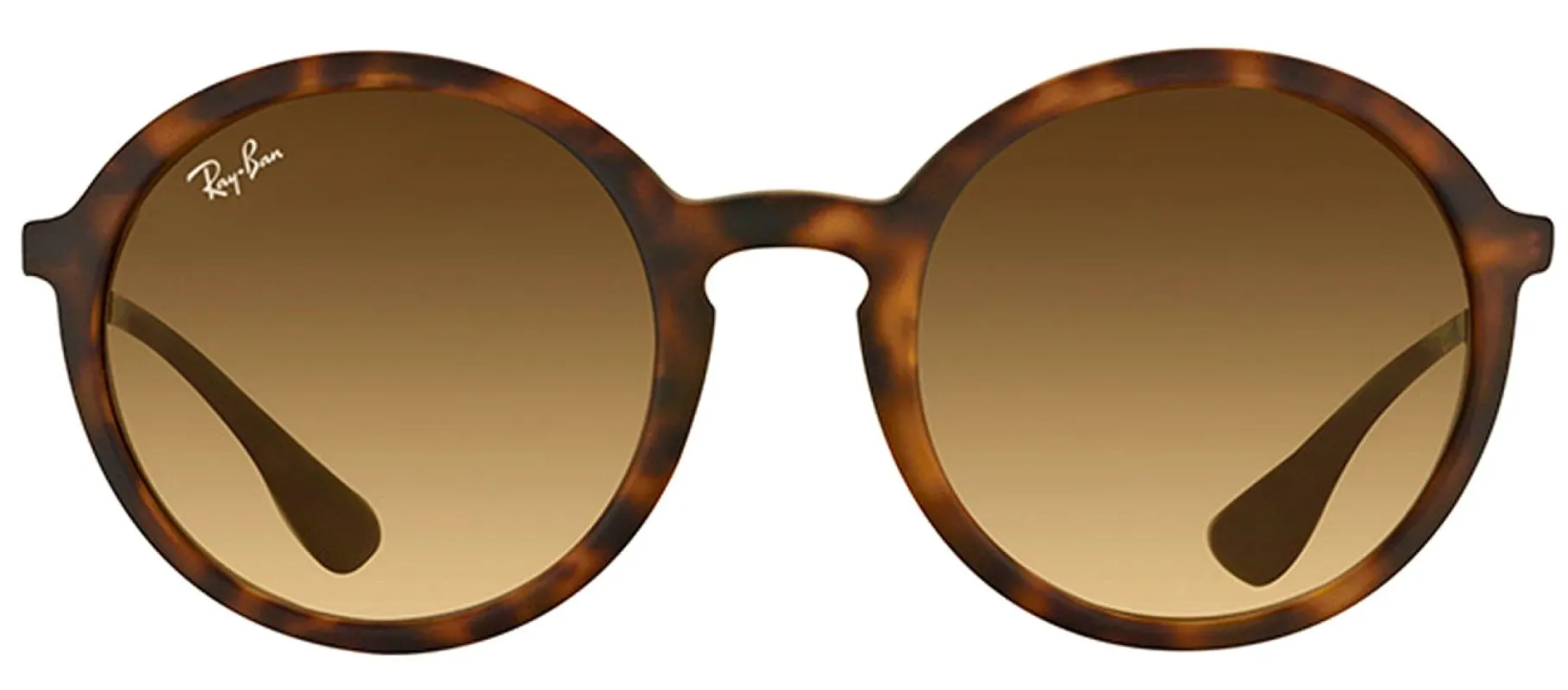 Ray-Ban RB 4222 865/13 Round Plastic Brown Sunglasses with Brown Gradient Lens sold by Gaffos