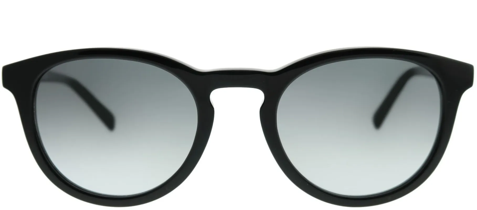 Banana Republic BP Johnny 807 9O Round Plastic Black Sunglasses with Grey Gradient Lens sold by Gaffos
