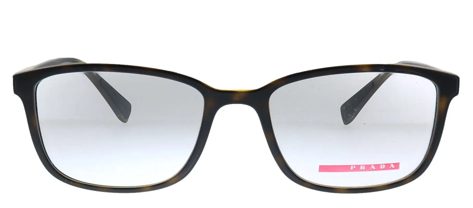 Prada Linea Rossa LIFESTYLE PS 04IV U611O1 Rectangle Plastic Havana Eyeglasses with Demo Lens sold by Gaffos