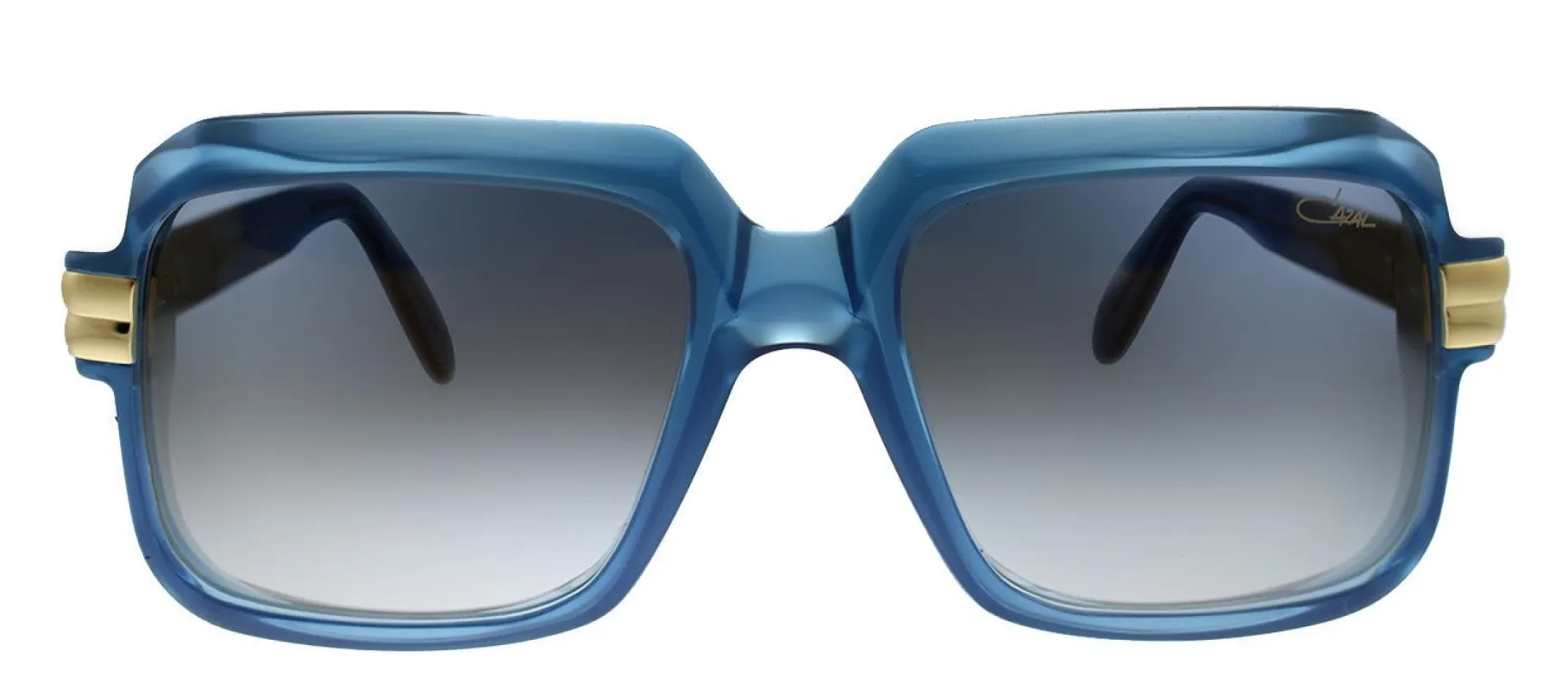 Cazal LEGENDS 607 014SG Square Plastic Blue Sunglasses with Blue Gradient Lens sold by Gaffos
