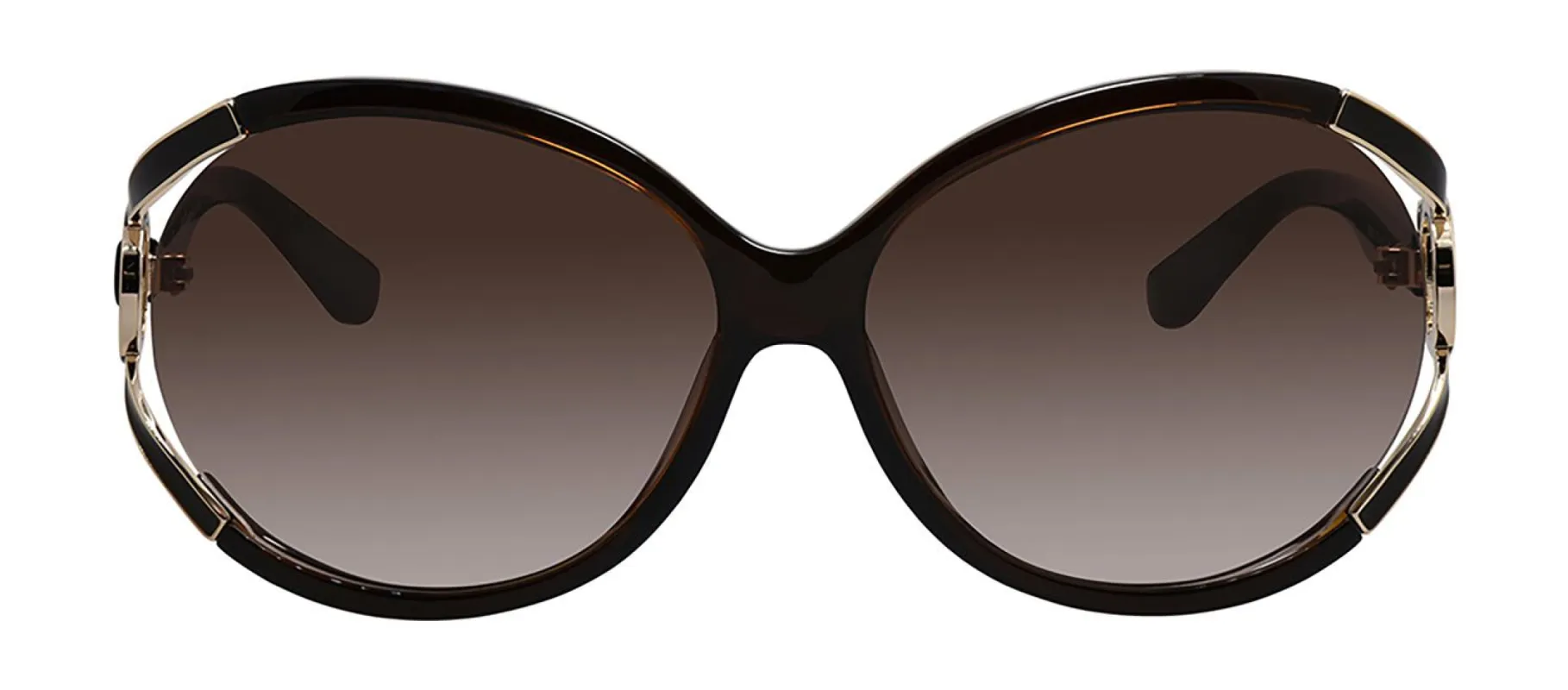 Salvatore Ferragamo SF 600S 220 Butterfly Plastic Brown Sunglasses with Brown Gradient Lens sold by Gaffos
