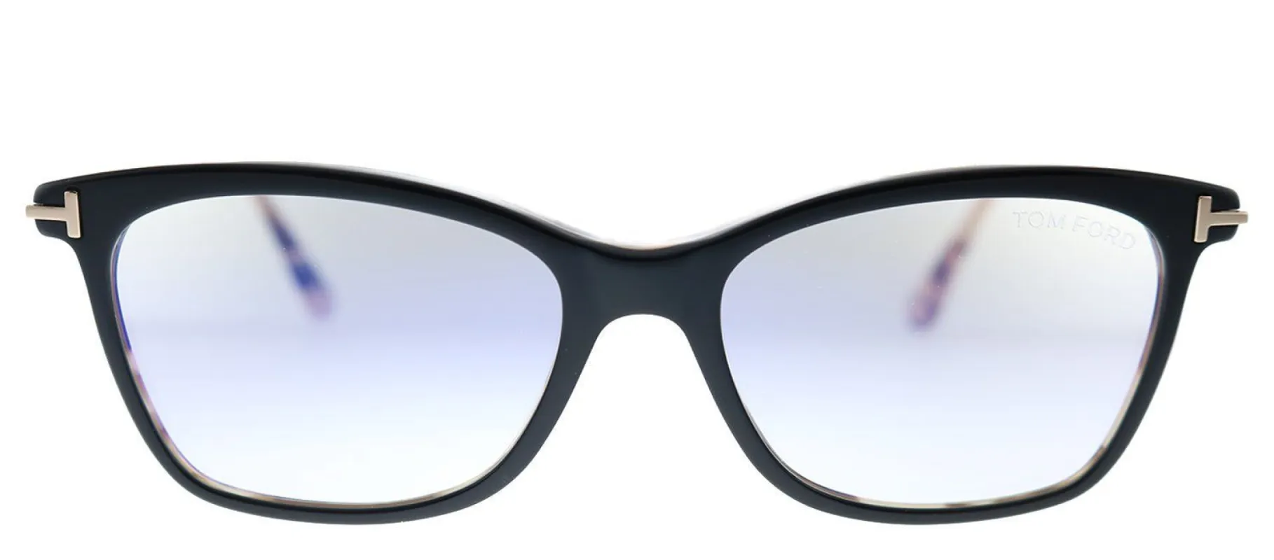 Tom Ford FT 5712-B 005 Square Plastic Pink Havana Eyeglasses with Demo Lens made by Tom Ford