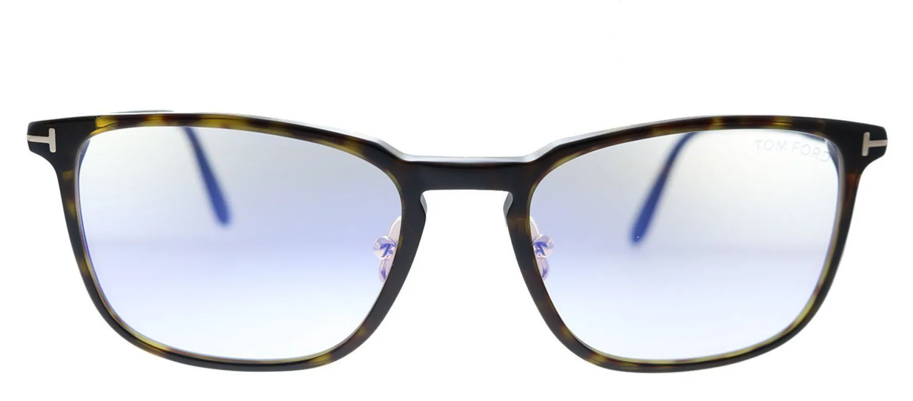 Tom Ford FT 5699-B 052 Square Plastic Dark Havana Eyeglasses with Demo Lens sold by Gaffos