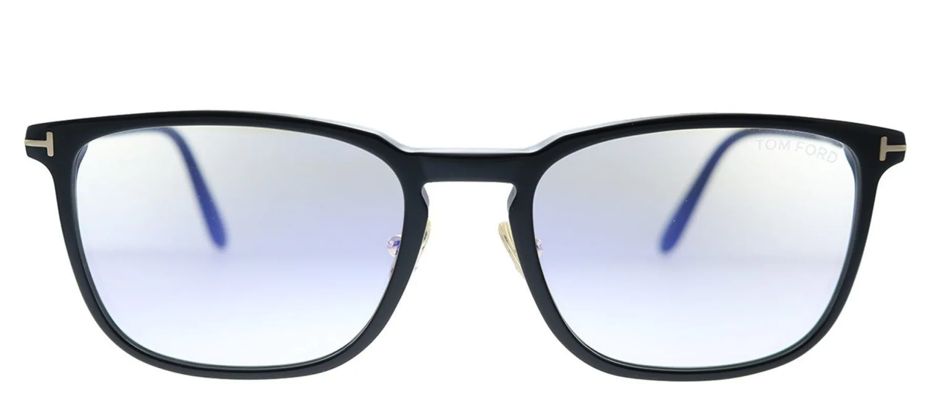Tom Ford FT 5699-B 001 Square Plastic Shiny Black Eyeglasses with Demo Lens sold by Gaffos