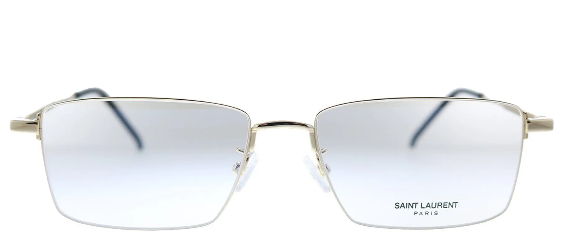 Saint Laurent SL 413 WIRE 003 Rectangle Metal Gold Eyeglasses with Demo Lens sold by Gaffos
