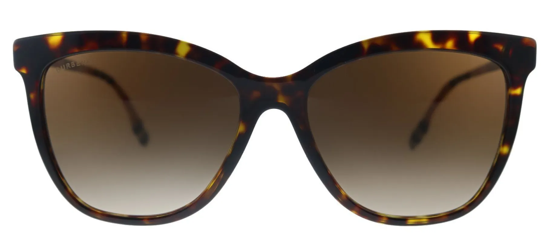 Burberry Clare BE 4308 385413 Square Plastic Havana Sunglasses with Brown Gradient Lens sold by Gaffos