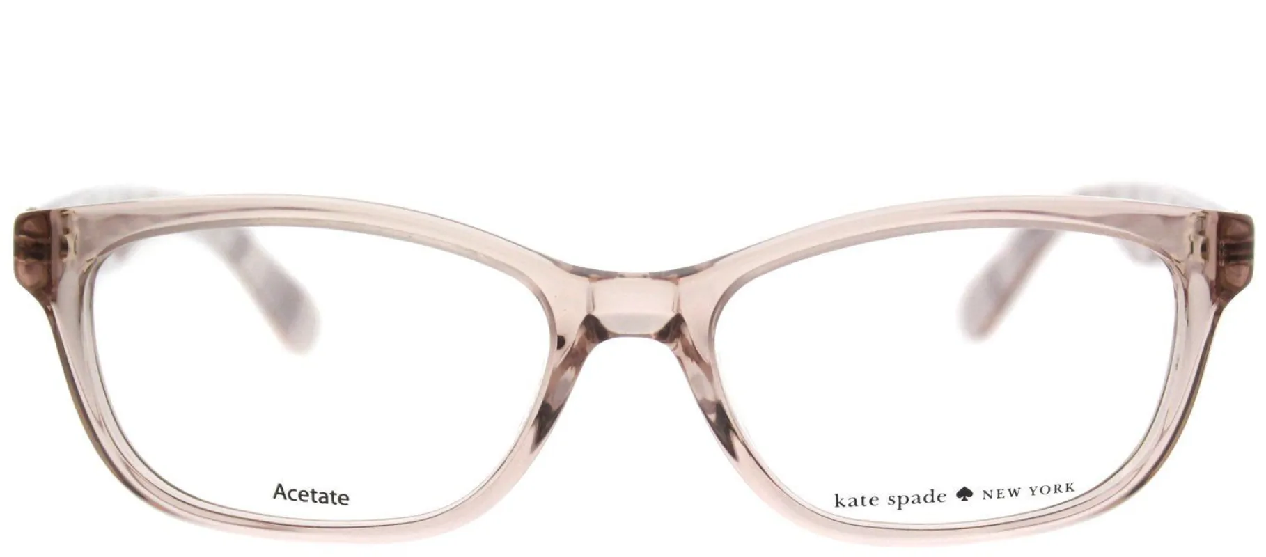 Kate Spade KS Brylie QGX Rectangle Plastic Beige Eyeglasses with Demo Lens sold by Gaffos