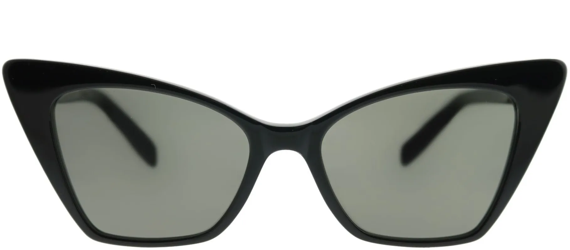 Saint Laurent Victoire SL 244 001 Cat-Eye Acetate Black Sunglasses with Grey Lens sold by Gaffos