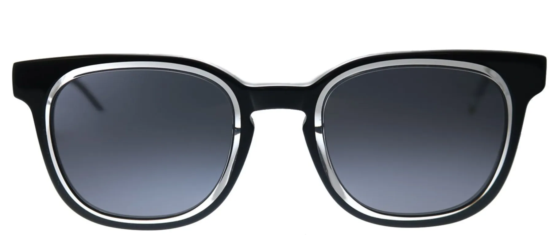 Original Penguin PE Suspender BK Square Plastic Black Sunglasses with Black Polarized Lens sold by Gaffos