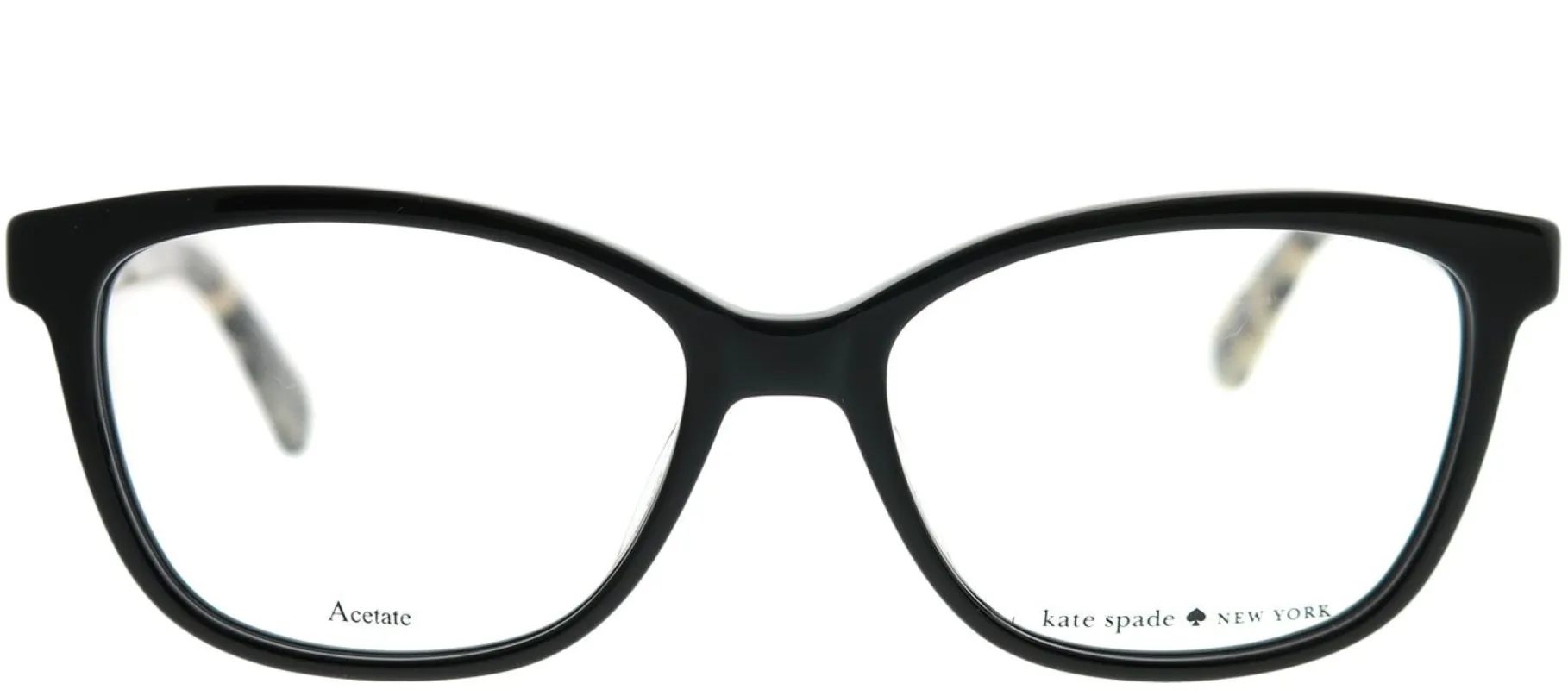 Kate Spade KS Emilyn 807 Square Plastic Black Eyeglasses with Demo Lens sold by Gaffos