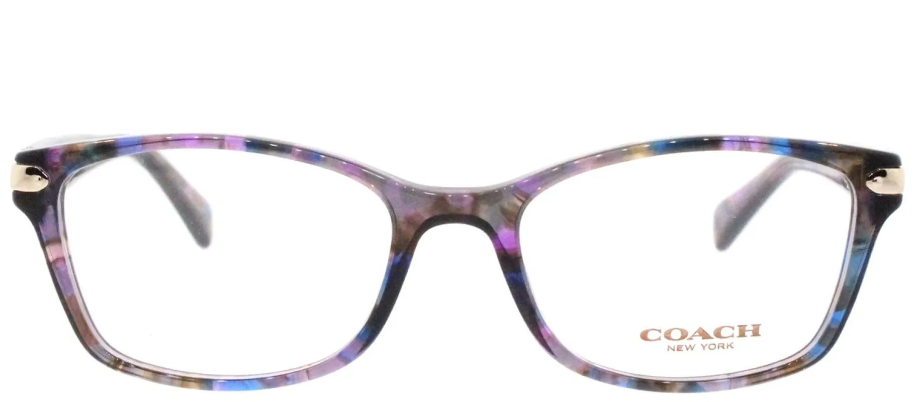 Coach HC 6065 5288 Rectangle Plastic Purple Eyeglasses with Demo Lens sold by Gaffos
