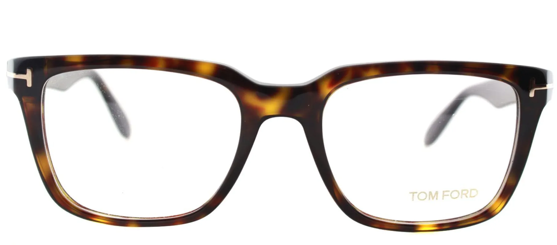 Tom Ford FT 5304 052 Square Plastic Brown Eyeglasses with Demo Lens sold by Gaffos