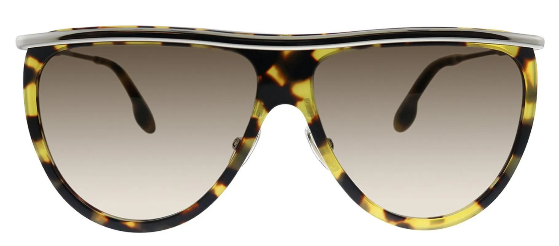 Victoria Beckham VB 155S 214 Pilot Plastic Tortoise Sunglasses with Brown Gradient Lens sold by Gaffos
