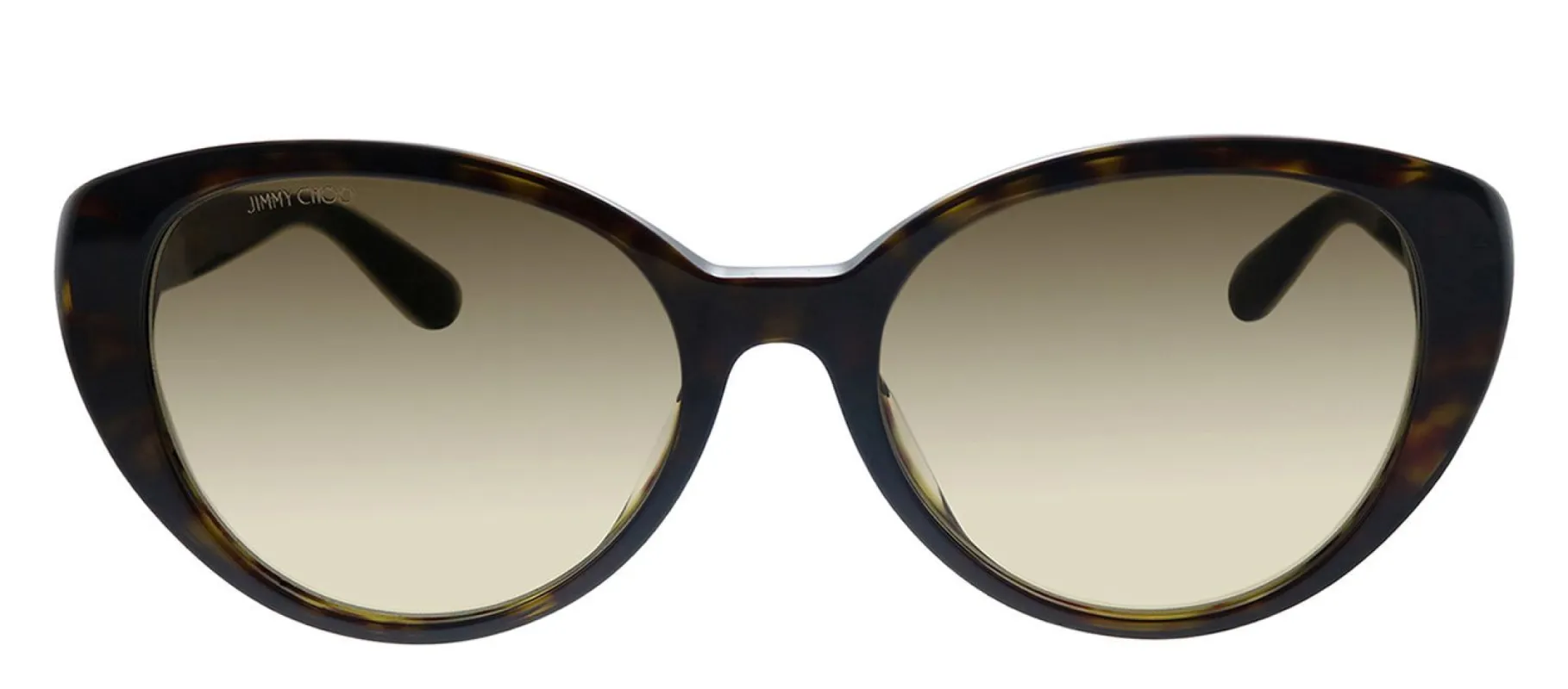 Jimmy Choo JC Elsie/S 086 HA Cat-Eye Plastic Havana Sunglasses with Brown Gradient Lens sold by Gaffos