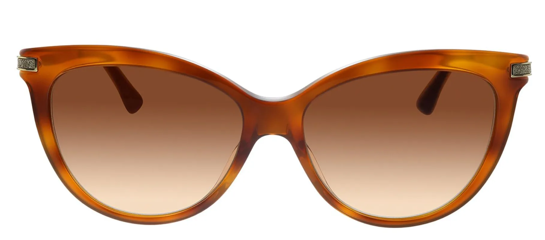 Jimmy Choo JC Axelle/G/S 0UC HA Cat-Eye Plastic Tortoise Sunglasses with Brown Gradient Lens sold by Gaffos